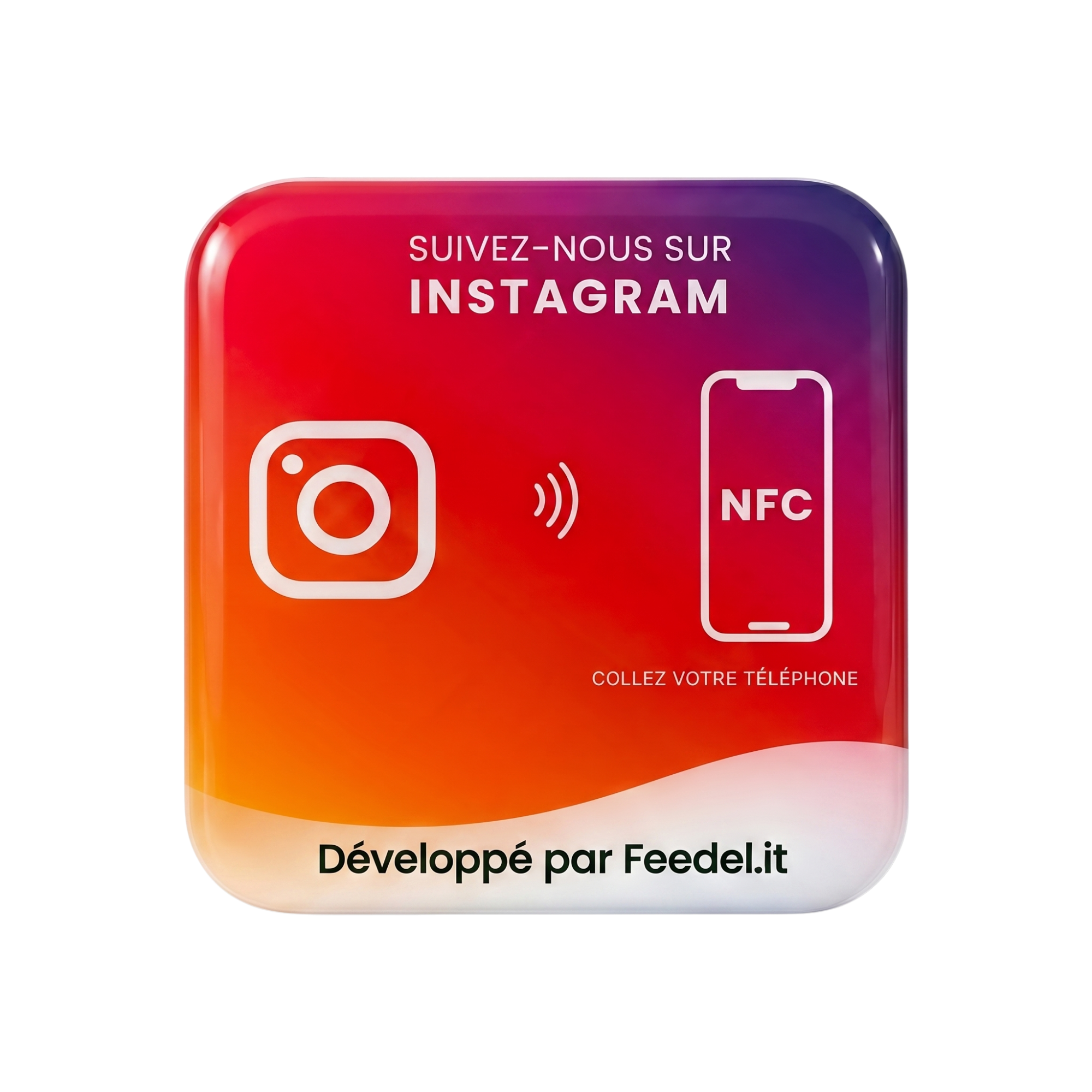 Plaque Instagram