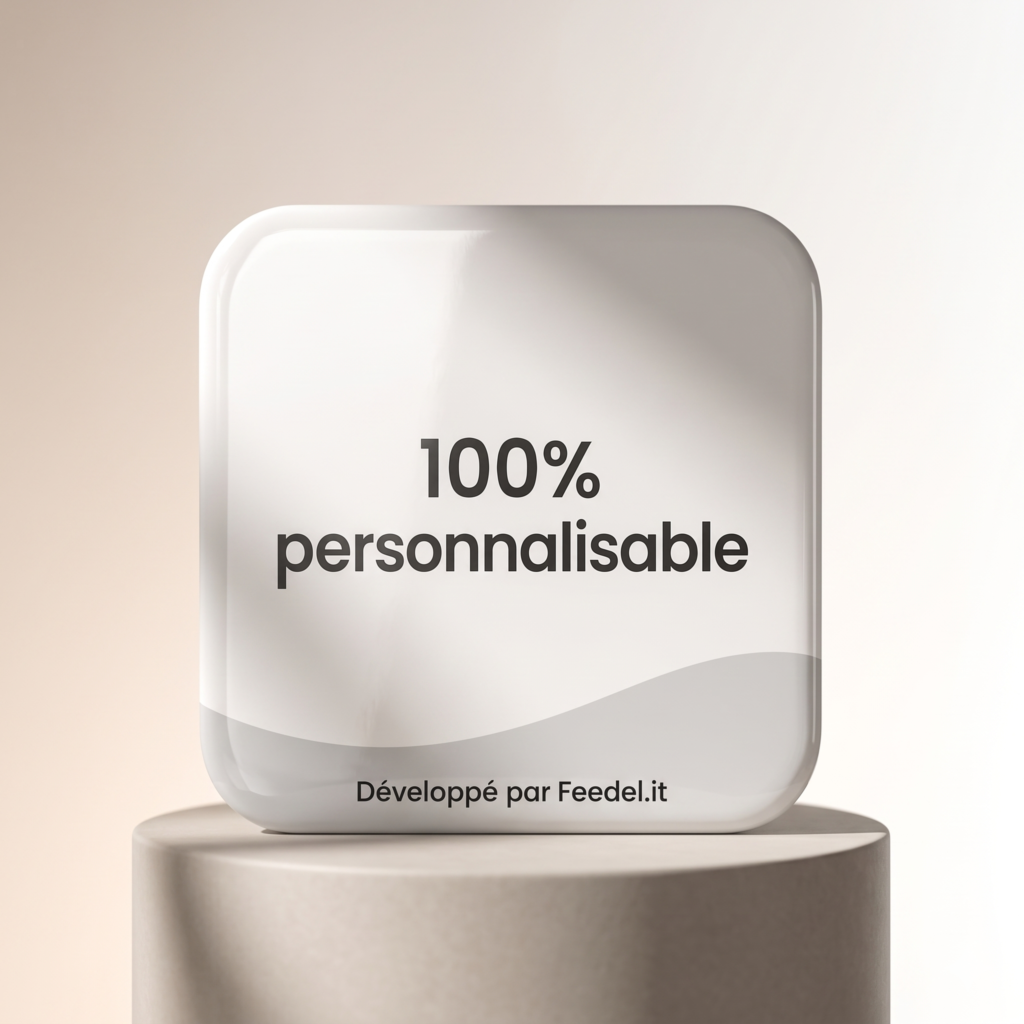 Plaque Personnalisée — vue 2